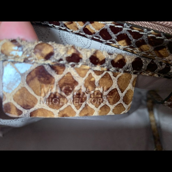 Michael Kors Python Handbag - Picture 2 of 8